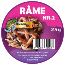 Râme nr. 2 (25 grame râme subțiri 1,0 grame) Râme nr. 2 (25 grame râme subțiri 1,0 grame)