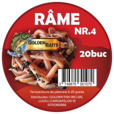 Râme nr. 4 (20 râme uriașe 1,7 grame) Râme nr. 4 (20 râme uriașe 1,7 grame)